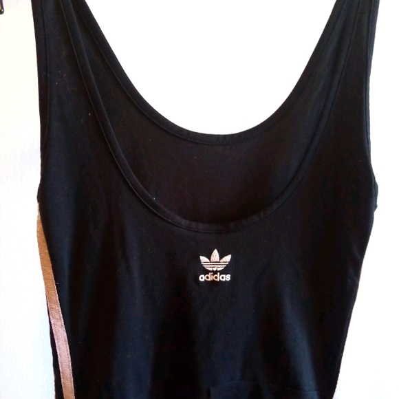 adidas Pants - Adidas Black Bodysuit (M)